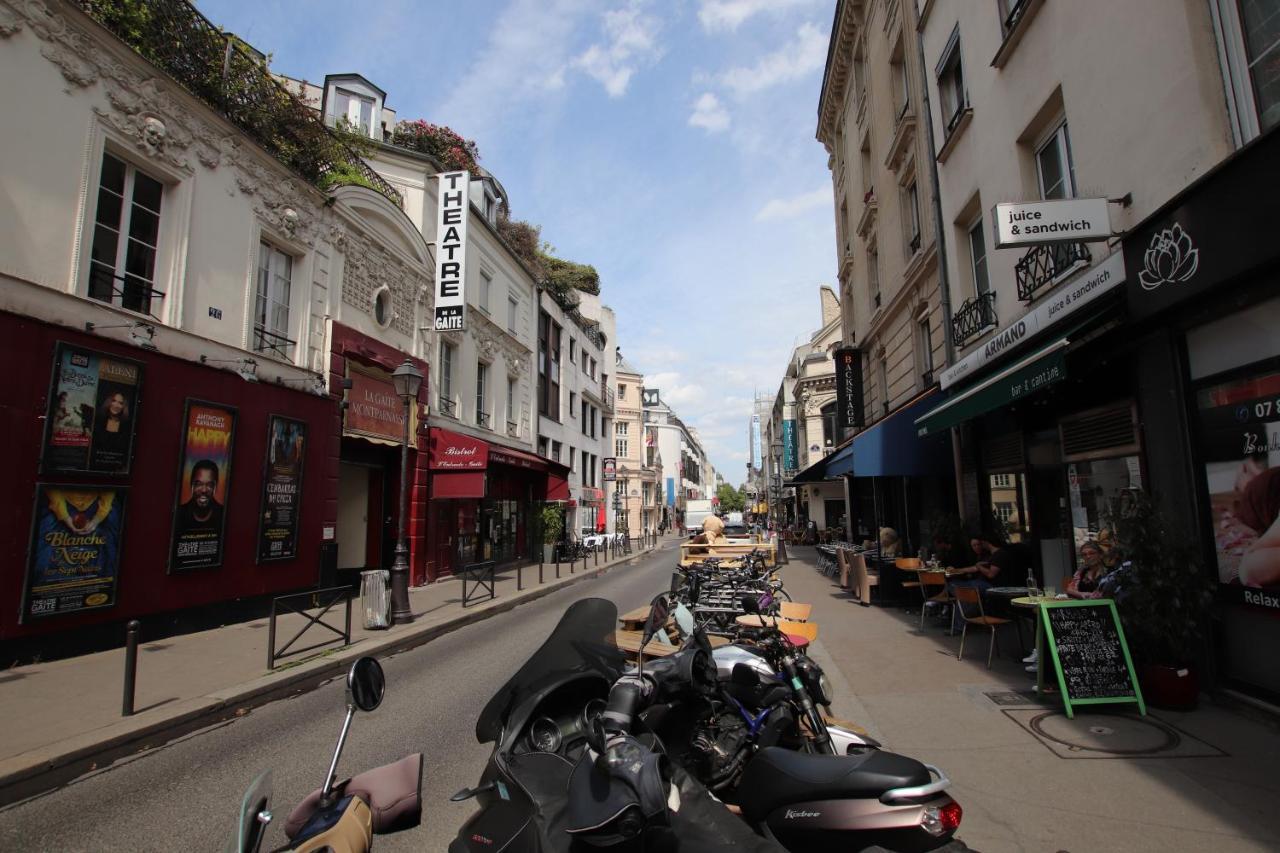 Montparnasse - La Gaite 1Bdr - B'Your Home Paris Exterior foto