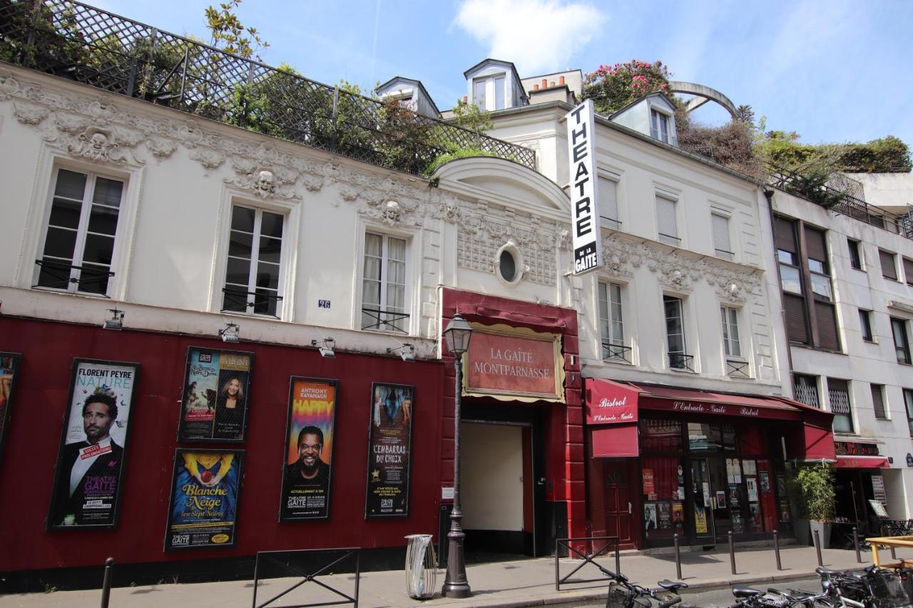 Montparnasse - La Gaite 1Bdr - B'Your Home Paris Exterior foto